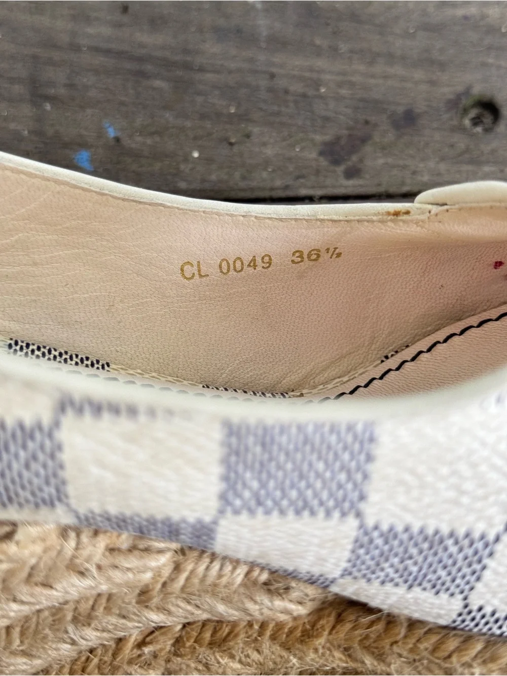 Louis Vuitton Damier Wedge